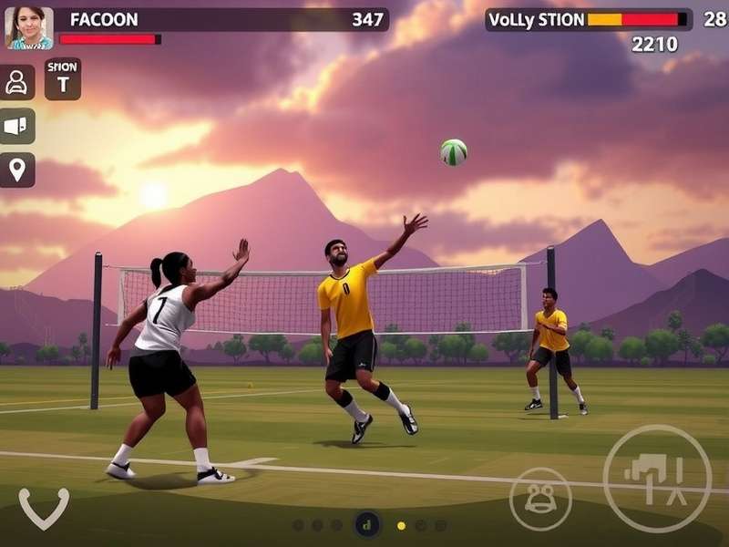 Volley Titan Legend Gameplay Screenshot
